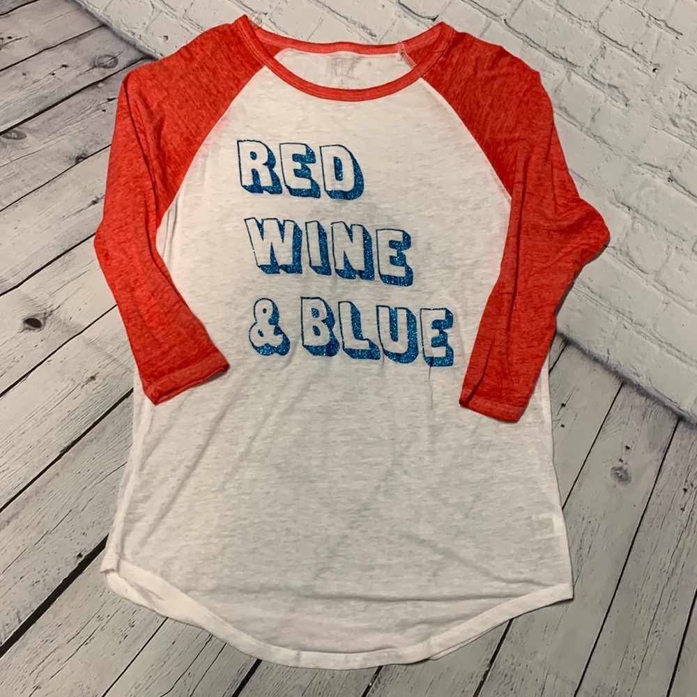 4th of July funny baseball tee
